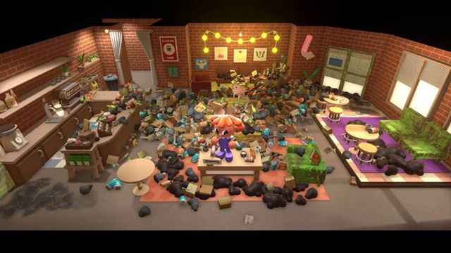 Hình ảnh gameplay Cleaning Up-P2P