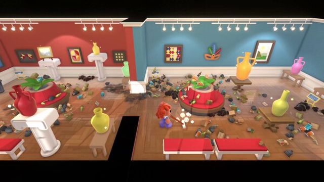 Hình ảnh gameplay Cleaning Up-P2P