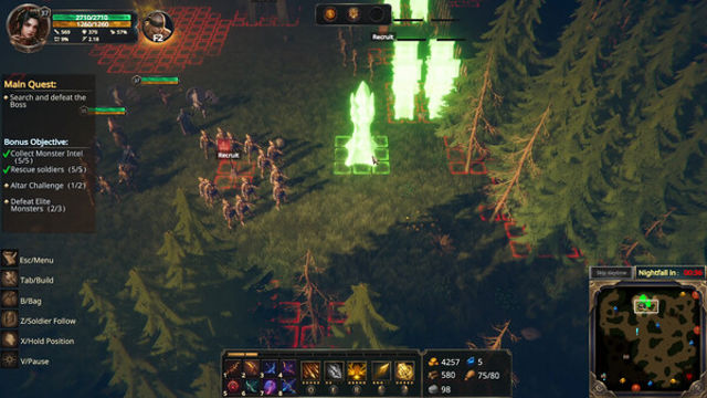 Hình ảnh gameplay Land of Glarefall-TENOKE
