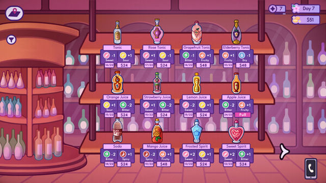 Hình ảnh gameplay Mixed Spirits Bartender-TENOKE