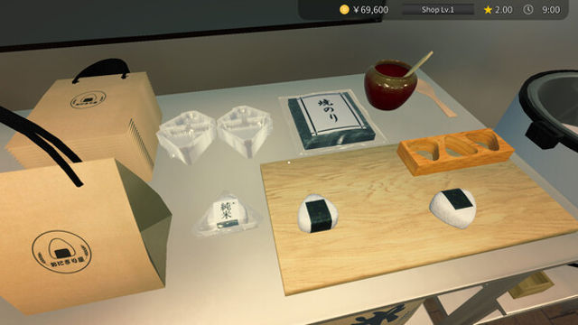 Hình ảnh gameplay Onigiri Shop Simulator-TENOKE