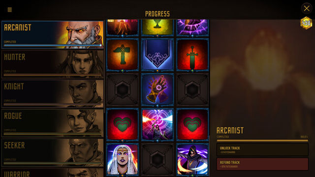 Hình ảnh gameplay Dawncaster The RPG Cardventure-GoldBerg