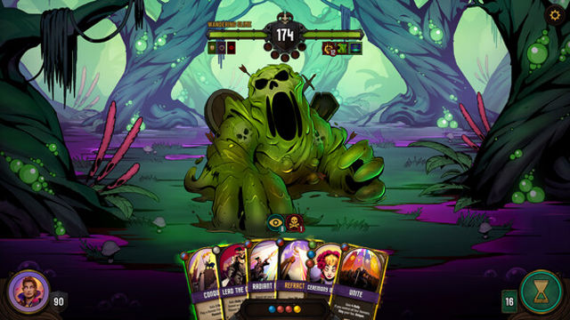 Hình ảnh gameplay Dawncaster The RPG Cardventure v1.19.000-P2P
