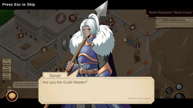 Hình ảnh gameplay Our Adventurer Guild Tower of the Wizard King-TENOKE