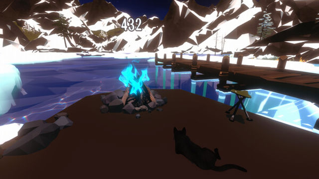 Hình ảnh gameplay Campfire with Cat-TENOKE