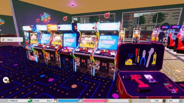 Hình ảnh gameplay Retro Arcade Shop Simulator Early Access