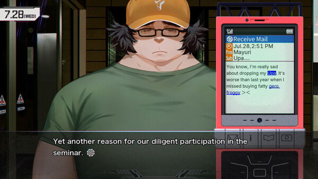 Hình ảnh gameplay STEINS GATE RE BOOT-P2P