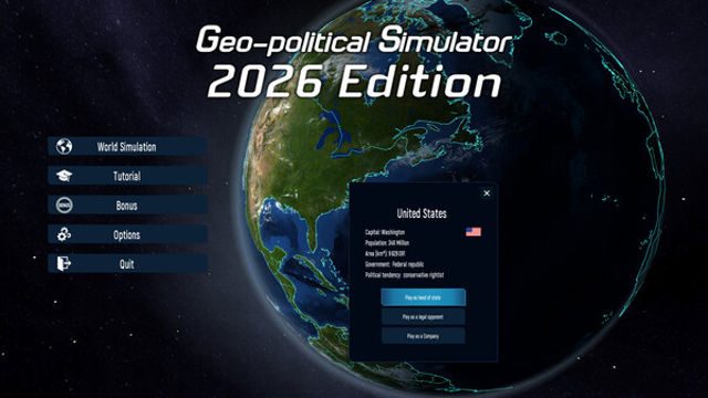 Hình ảnh gameplay Geo Political Simulator 2026 Edition-P2P