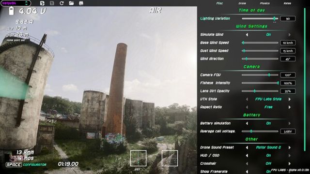 Hình ảnh gameplay FPV Labs Drone Simulator Early Access