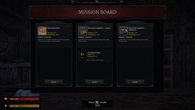 Hình ảnh gameplay Blood West Scavengers-TENOKE