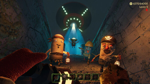 Hình ảnh gameplay Dig Dig Die-GoldBerg