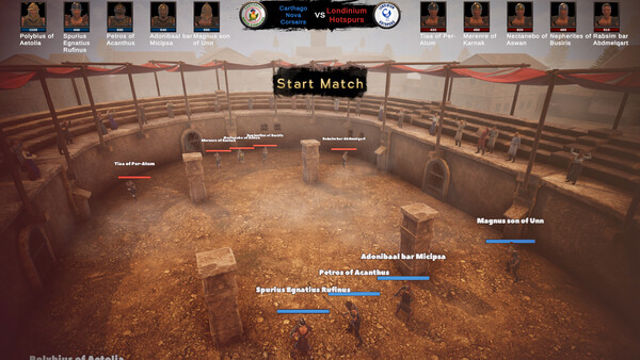 Hình ảnh gameplay Ludus Magnatus Gladiator Manager Sim Early Access