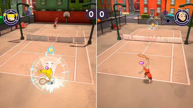 Hình ảnh gameplay Nickelodeon Extreme Tennis Next-RUNE