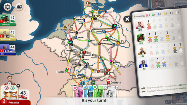 Hình ảnh gameplay Ticket to Ride Germany Expansion-TENOKE