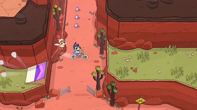 Hình ảnh gameplay Blueys Quest For The Gold Pen-GoldBerg