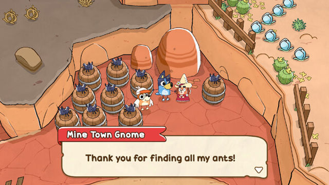 Hình ảnh gameplay Blueys Quest For The Gold Pen-GoldBerg