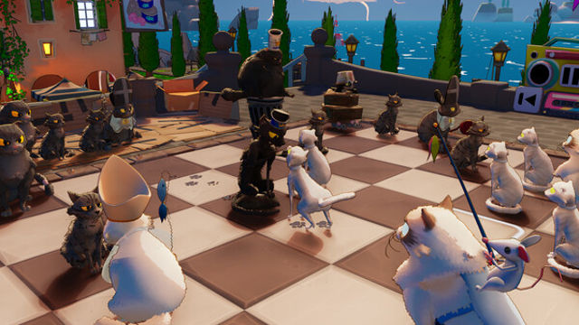 Hình ảnh gameplay Cat Chess-TENOKE