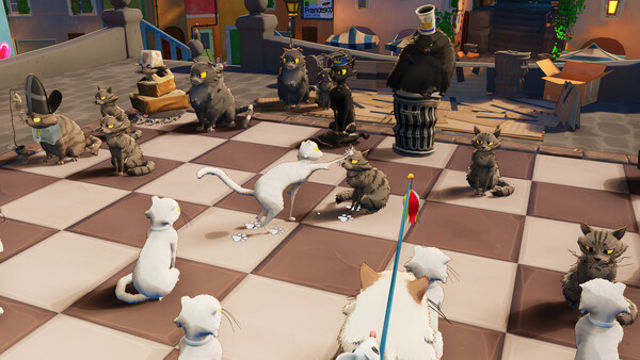 Hình ảnh gameplay Cat Chess-TENOKE