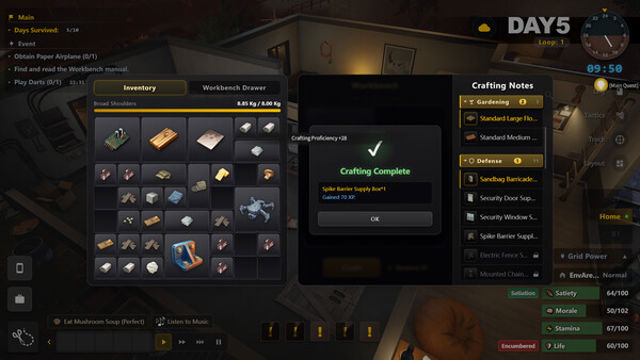 Hình ảnh gameplay Survival Log-TENOKE