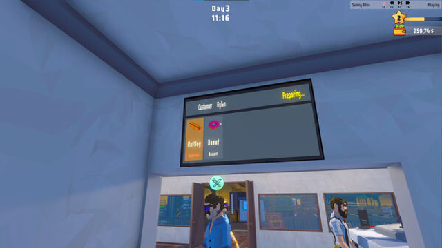 Hình ảnh gameplay Service Area Simulator-GoldBerg