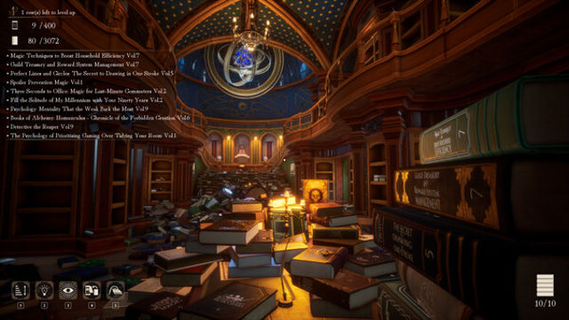 Hình ảnh gameplay Librarian Tidy Up the Arcane Library-TENOKE