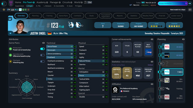 Hình ảnh gameplay Tennis Manager 26-GoldBerg