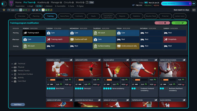 Hình ảnh gameplay Tennis Manager 26-GoldBerg