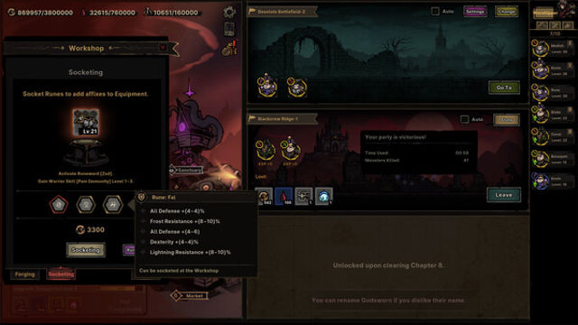Hình ảnh gameplay Path of Idle Old Gods Rising-P2P