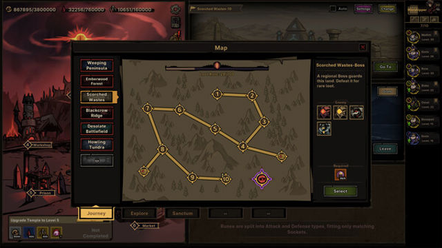 Hình ảnh gameplay Path of Idle Old Gods Rising-P2P