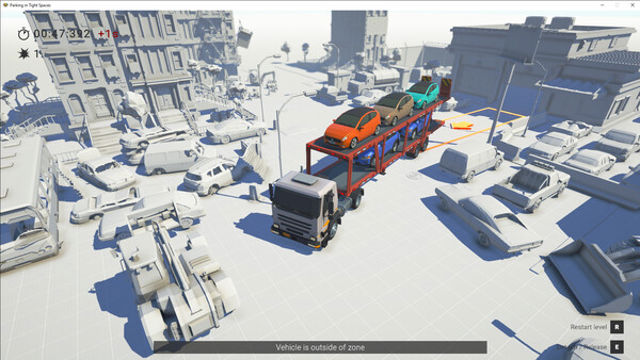 Hình ảnh gameplay Parking in Tight Spaces-GoldBerg