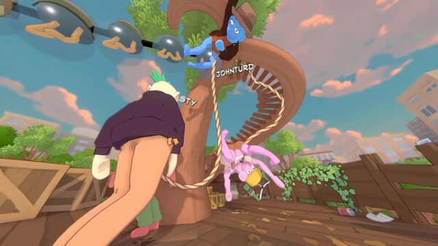 Hình ảnh gameplay Friendly Steps-GoldBerg