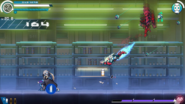 Hình ảnh gameplay Gunvolt Chronicles LA iX 1 Plus 2 Dual Collection-RUNE