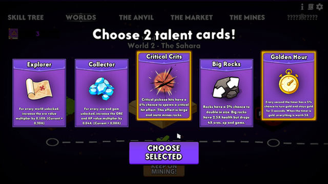 Hình ảnh gameplay Keep on Mining Worlds-GoldBerg