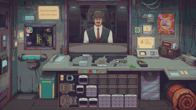 Hình ảnh gameplay Probably Stolen Cyberpunk Shopkeeper Sim-TENOKE