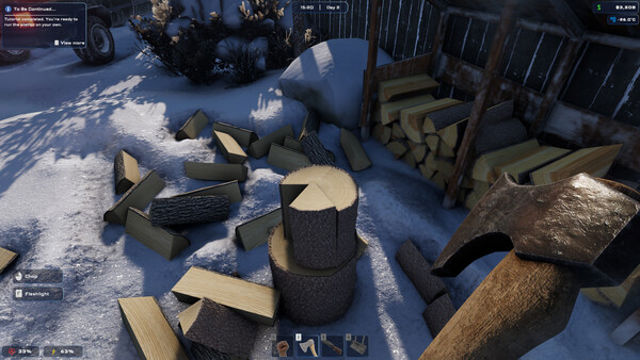 Hình ảnh gameplay Arctic Shift Fuel Station-GoldBerg
