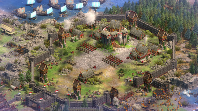 Hình ảnh gameplay Age of Empires II Definitive Edition The Viking Sagas-RUNE