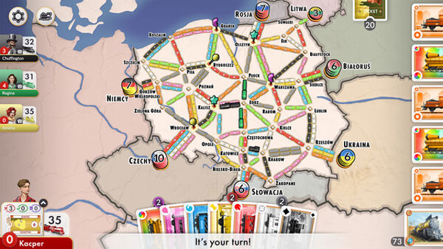 Hình ảnh gameplay Ticket to Ride Poland Expansion-TENOKE