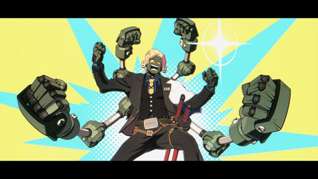 Hình ảnh gameplay GUILTY GEAR STRIVE Robo Ky-TENOKE