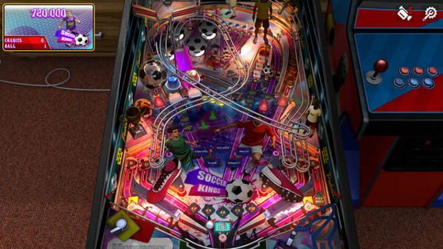 Hình ảnh gameplay Zaccaria Pinball-P2P