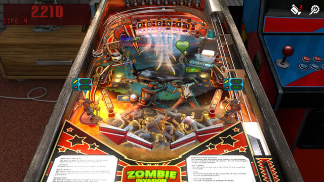 Hình ảnh gameplay Zaccaria Pinball-P2P