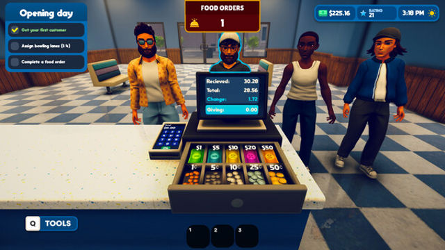 Hình ảnh gameplay Bowling Alley Simulator-TENOKE