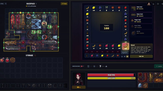 Hình ảnh gameplay Backpack Dungeon-TENOKE