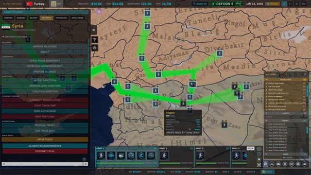 Hình ảnh gameplay Global Protocol New World Order Early Access