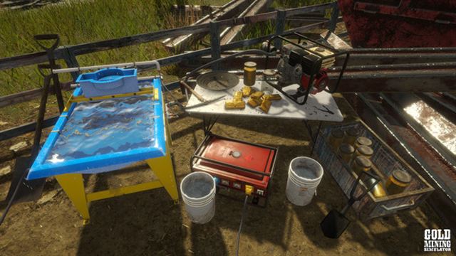 Hình ảnh gameplay Gold Mining Simulator v1.7.4.493-P2P