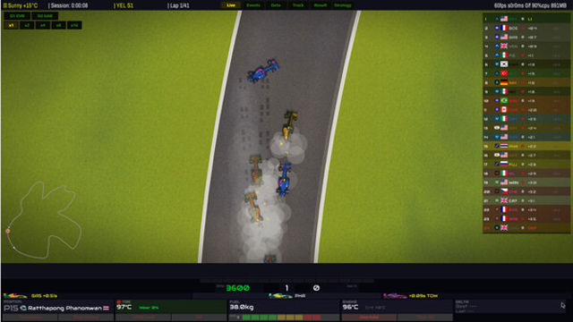 Hình ảnh gameplay The Undercut Racing Manager Early Access