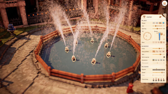 Hình ảnh gameplay Town To City Fountain Pack-TENOKE