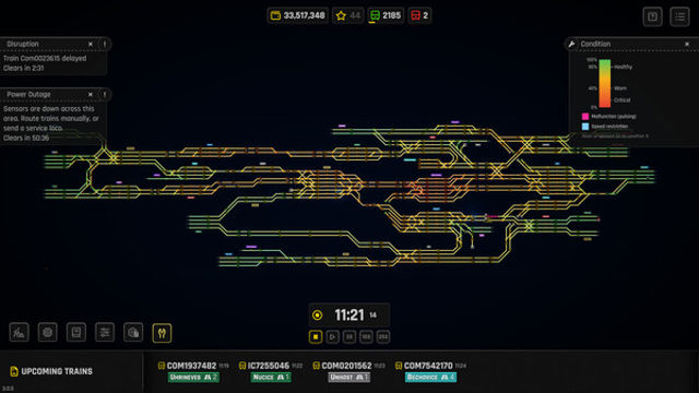 Hình ảnh gameplay Rail Route Expect Delays-TENOKE