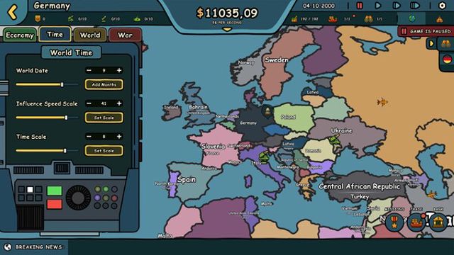 Hình ảnh gameplay Countryballs Power PS Technologies-TENOKE