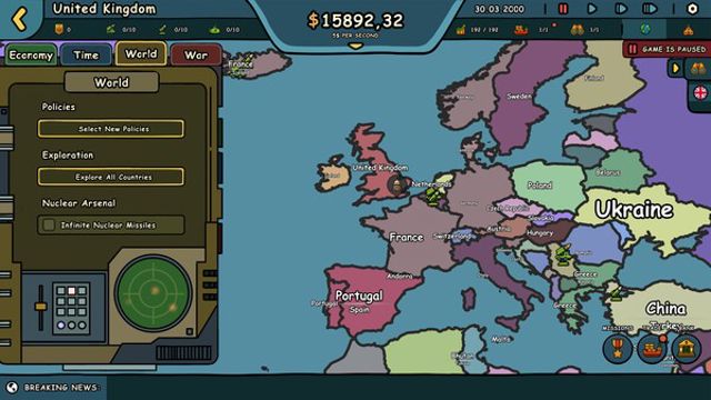 Hình ảnh gameplay Countryballs Power PS Technologies-TENOKE