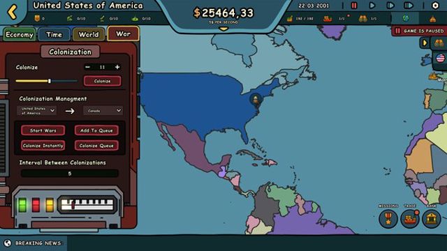 Hình ảnh gameplay Countryballs Power PS Technologies-TENOKE